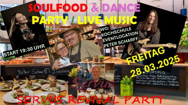 Soulfood Dance Party Servus Revival Party