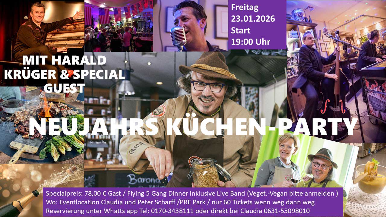 Küchenparty bei Claudia und Peter