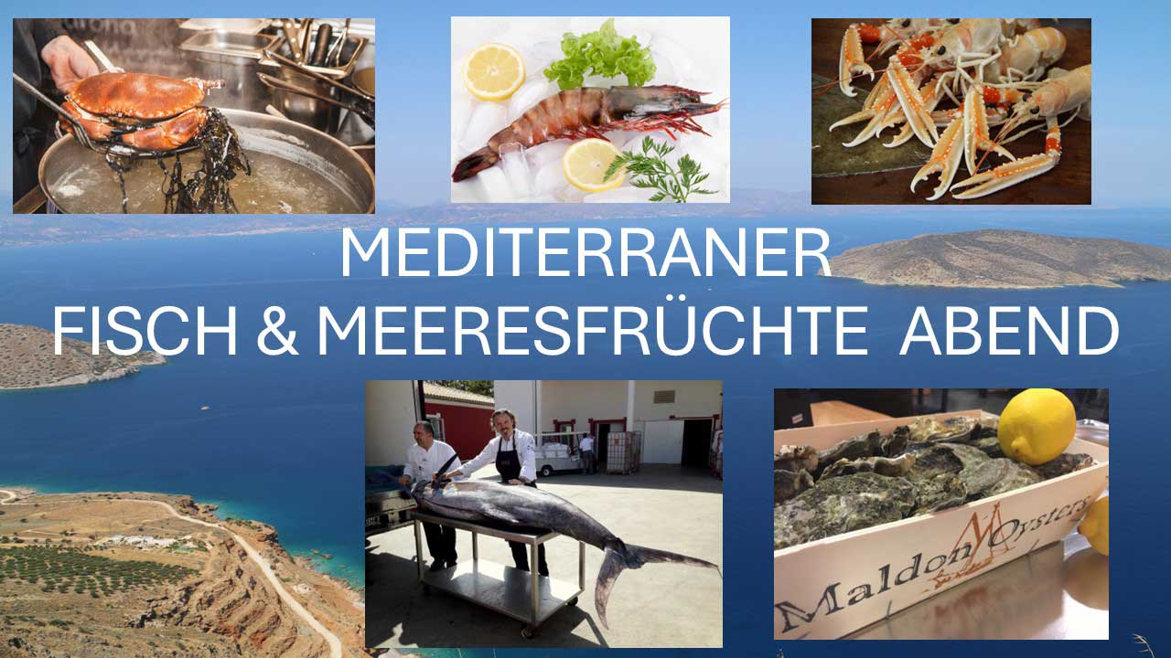 Fisch- und Meeresfrüchte Abend bei Peter Scharff